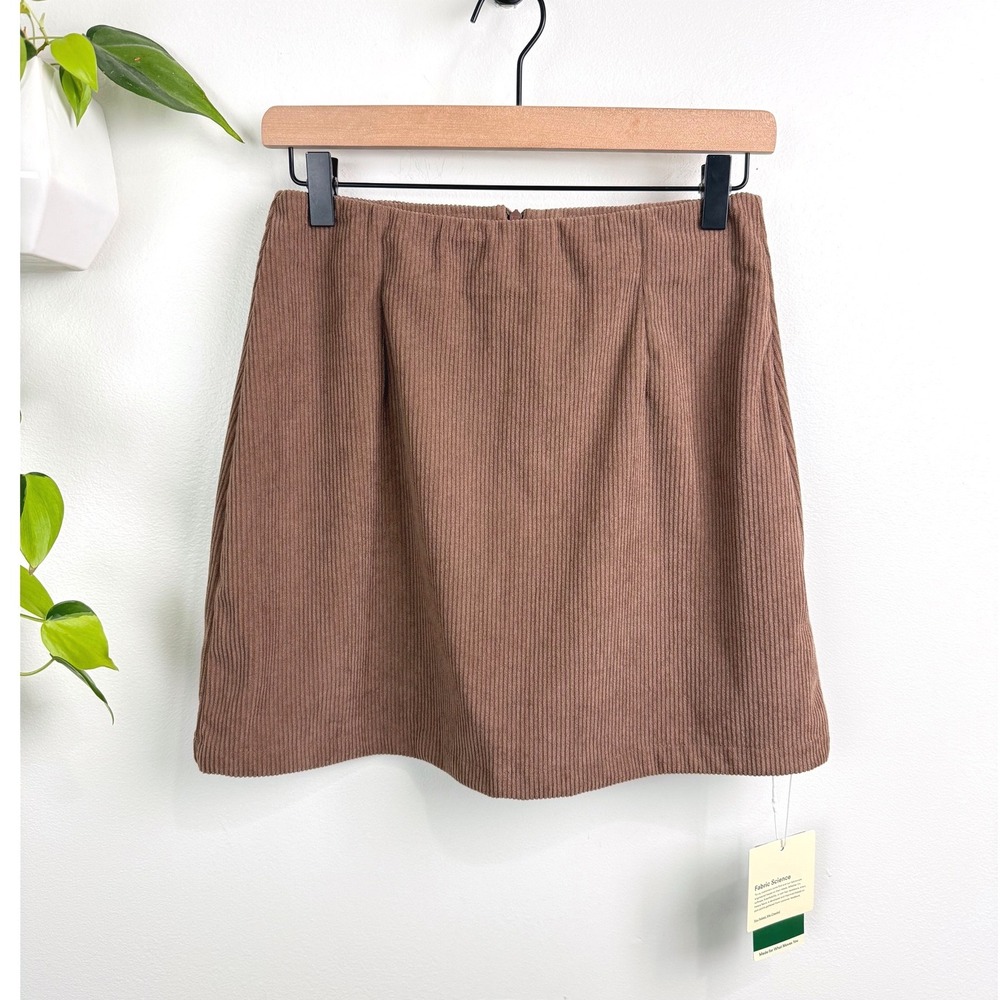 Halara AuraCord Cloud Corduroy Skort Brown Mini Skirt Shorts Women S Long